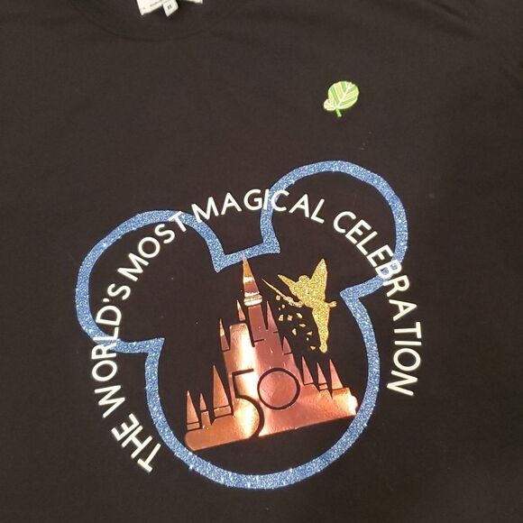 NWOT--Project earth clothing Disney 50th anniversary tshirt size XL - Picture 2 of 9